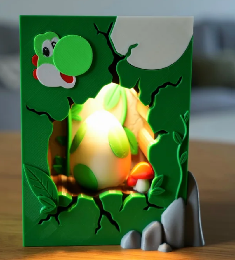 Broken Brick Yoshi Light