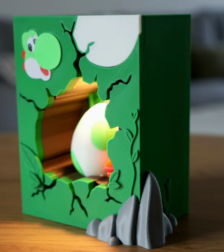 Broken Brick Yoshi Light