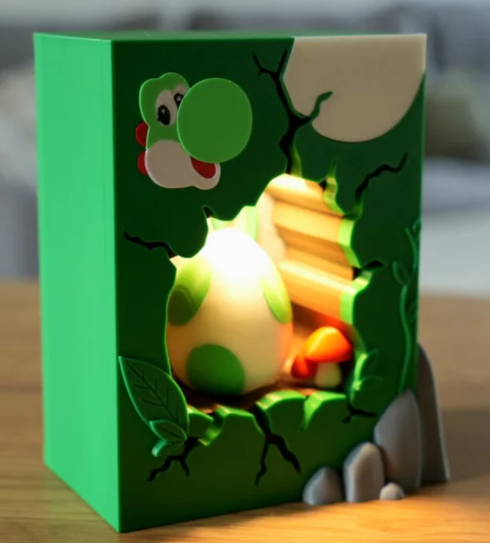 Broken Brick Yoshi Light